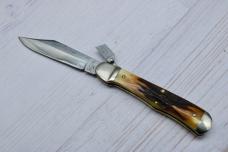 Aerial AC MFG Co Marinette, WIS Stag Lever K112 Switchblade Knife Aerial AC MFG Co Marinette, WIS Stag Lever K112 Switchblade Knife