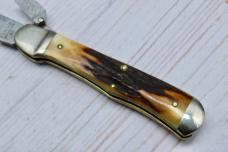 Aerial AC MFG Co Marinette, WIS Stag Lever K112 Switchblade Knife Aerial AC MFG Co Marinette, WIS Stag Lever K112 Switchblade Knife