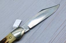 Aerial AC MFG Co Marinette, WIS Stag Lever K112 Switchblade Knife Aerial AC MFG Co Marinette, WIS Stag Lever K112 Switchblade Knife
