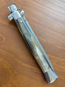 LIMITED EDITION FRANK BELTRAME 11"-28CM DAMASCUS DAGGER BLADE BRAZILIAN HORN STILETTO WSB's EDITION LIMITED EDITION FRANK BELTRAME 11"-28CM DAMASCUS DAGGER BLADE BRAZILIAN HORN STILETTO WSB's EDITION