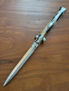 LIMITED EDITION FRANK BELTRAME 11"-28CM DAMASCUS DAGGER BLADE BRAZILIAN HORN STILETTO WSB's EDITION LIMITED EDITION FRANK BELTRAME 11"-28CM DAMASCUS DAGGER BLADE BRAZILIAN HORN STILETTO WSB's EDITION