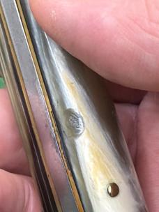 11” Made In Italy Straight Line Stamped 50s Picklock 11” Made In Italy Straight Line Stamped 50s Picklock