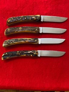 CASE XX STAG SODBUSTER'S. JR USA 4 DOT 1976 KY. BICENTENNIAL 4 IN A LOT CASE XX STAG SODBUSTER'S. JR USA 4 DOT 1976 KY. BICENTENNIAL 4 IN A LOT