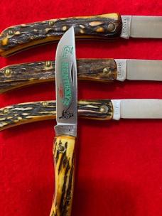 CASE XX STAG SODBUSTER'S. JR USA 4 DOT 1976 KY. BICENTENNIAL 4 IN A LOT CASE XX STAG SODBUSTER'S. JR USA 4 DOT 1976 KY. BICENTENNIAL 4 IN A LOT