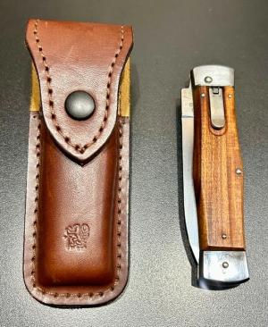 Mikov Leverlock, Double-Bolster, Cocobolo Scales