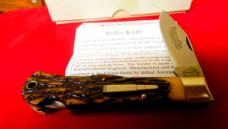 REMINGTON USA R1306 BULLET LOCKBACK KNIFE TRACKER IN BOX MINT WITH PAPERS REMINGTON USA R1306 BULLET LOCKBACK KNIFE TRACKER IN BOX MINT WITH PAPERS