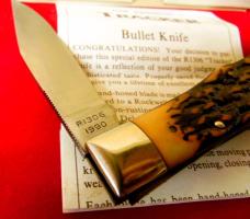 REMINGTON USA R1306 BULLET LOCKBACK KNIFE TRACKER IN BOX MINT WITH PAPERS REMINGTON USA R1306 BULLET LOCKBACK KNIFE TRACKER IN BOX MINT WITH PAPERS