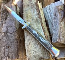 Italian 15 inch AGA Stag Pick Lock Italian 15 inch AGA Stag Pick Lock