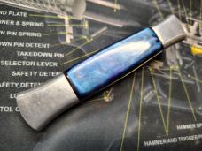 Vintage 8 Inch Edge Co Blue OTF Vintage 8 Inch Edge Co Blue OTF