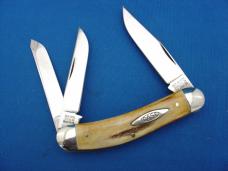 Case Classic 53039 Polished Stag Handle Factory Sample Sowbelly Whittler Knife 1 of 5 Case Classic 53039 Polished Stag Handle Factory Sample Sowbelly Whittler Knife 1 of 5