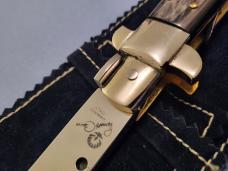 *NEW* 14" RENZO PASCOTTO Brazilian Horn WASP Picklock Italian Stiletto *NEW* 14" RENZO PASCOTTO Brazilian Horn WASP Picklock Italian Stiletto