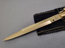 *NEW* 14" RENZO PASCOTTO Brazilian Horn WASP Picklock Italian Stiletto *NEW* 14" RENZO PASCOTTO Brazilian Horn WASP Picklock Italian Stiletto