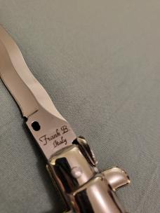 9"(23cm) Frank Beltrame Limited Edition 2025 Italian Picklock Stiletto KRISS 4MM