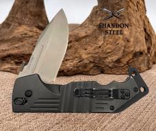 Cold Steel AK47 Folding Pocket Knife AUS8 Plain Edge Drop Point Drop (19) Cold Steel AK47 Folding Pocket Knife AUS8 Plain Edge Drop Point Drop (19)