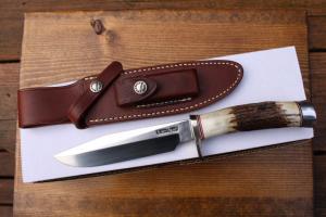 Randall Made Orlando FL - #5-6 "Hunter" - Stag / Tool Steel