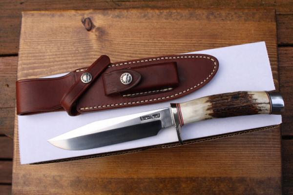 Randall Made Orlando FL - #5-6 "Hunter" - Stag / Tool Steel Randall Made Orlando FL - #5-6 "Hunter" - Stag / Tool Steel