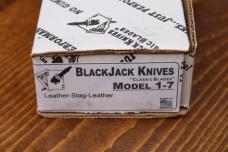 BlackJack Knives - USA - model 1-7 "All Purpose Fighting Knife" - Stag / A2 Tool Steel BlackJack Knives - USA - model 1-7 "All Purpose Fighting Knife" - Stag / A2 Tool Steel
