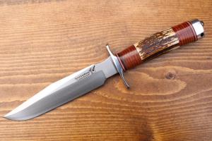 BlackJack Knives - USA - model 1-7 "All Purpose Fighting Knife" - Stag / A2 Tool Steel