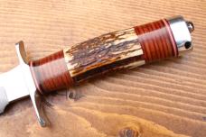 BlackJack Knives - USA - model 1-7 "All Purpose Fighting Knife" - Stag / A2 Tool Steel BlackJack Knives - USA - model 1-7 "All Purpose Fighting Knife" - Stag / A2 Tool Steel