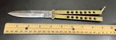 Vintage 1980s Butterfly-Style Pocket Knife Vintage 1980s Butterfly-Style Pocket Knife
