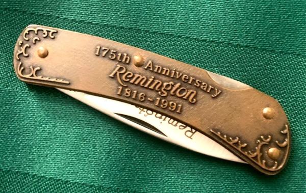 Remington 175th Anniversary Knife 1991 Remington 175th Anniversary Knife 1991