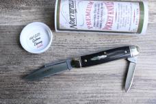 Great Eastern Cutlery GEC Northfield 661225 "Lil Cowboy" - Amber Worm Groove Bn Great Eastern Cutlery GEC Northfield 661225 "Lil Cowboy" - Amber Worm Groove Bn