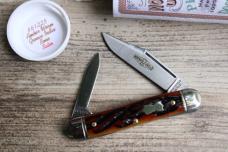 Great Eastern Cutlery GEC Northfield 661225 "Lil Cowboy" - Amber Worm Groove Bn Great Eastern Cutlery GEC Northfield 661225 "Lil Cowboy" - Amber Worm Groove Bn