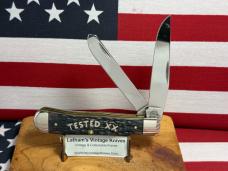CASE XX USA 2003 TRAPPER 6254 SS MIDNIGHT PURPLE BONE HANDLES, SILVER SCRIPT TESTED XX CASE XX USA 2003 TRAPPER 6254 SS MIDNIGHT PURPLE BONE HANDLES, SILVER SCRIPT TESTED XX