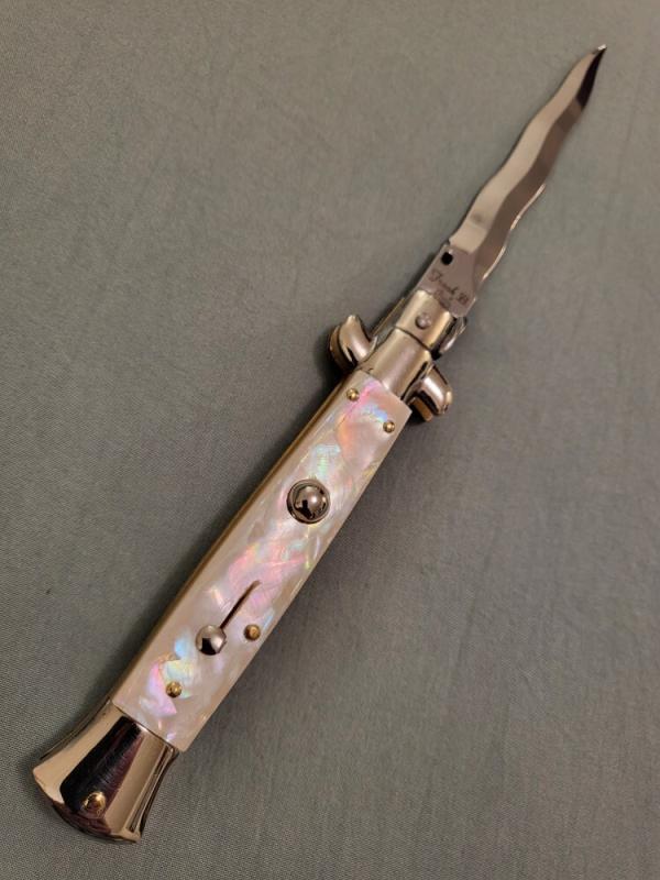 *NEW* 9"(23cm) Frank Beltrame Limited Edition 2025 Italian Picklock Stiletto KRISS 4MM *NEW* 9"(23cm) Frank Beltrame Limited Edition 2025 Italian Picklock Stiletto KRISS 4MM