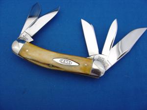 Case Classic 55039 Polished Stag Handle Factory Sample Sowbelly Knife 1 of 5