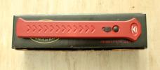 Paragon Estiletto Bowie OTF Automatic Knife Red (5.25" Black Serr) Paragon Estiletto Bowie OTF Automatic Knife Red (5.25" Black Serr)