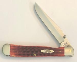 New Without Box Case  Old Red Trapperlock   