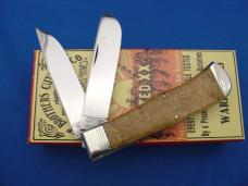 Case Classic 1223 Curly Maple Wood Handle Case Zipper Trapper Knife Case Classic 1223 Curly Maple Wood Handle Case Zipper Trapper Knife