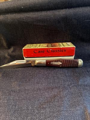 1990 CASE CLASSICS 61050 BROWN ROGERS BONE BIG COKE BOTTLE 1/1000 WITH