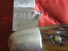 ROBESON small 2 blade pen knife w/bone scales Pattern no. 62264 ROBESON small 2 blade pen knife w/bone scales Pattern no. 62264