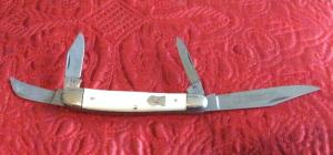 Kissing Crane (German made) 4 bl stock knife. New Old Stock. Made in 1977