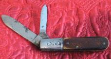 Camillus "TIP TOP" 2 bl Barlow w/bone scales Camillus "TIP TOP" 2 bl Barlow w/bone scales