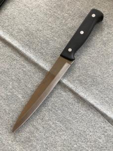 Vintage (4) J.A. HENCKELS International Serrated-Edge Kitchen Knives Ready for Use Vintage (4) J.A. HENCKELS International Serrated-Edge Kitchen Knives Ready for Use