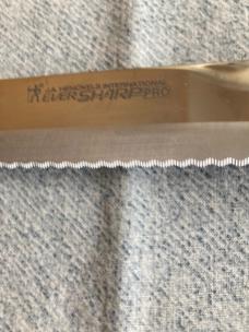 Vintage (4) J.A. HENCKELS International Serrated-Edge Kitchen Knives Ready for Use Vintage (4) J.A. HENCKELS International Serrated-Edge Kitchen Knives Ready for Use