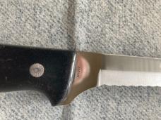 Vintage (4) J.A. HENCKELS International Serrated-Edge Kitchen Knives Ready for Use Vintage (4) J.A. HENCKELS International Serrated-Edge Kitchen Knives Ready for Use