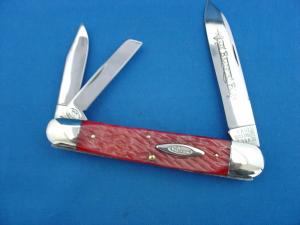 Case Classic 63091 Strawberry Bone Handle Factory Sample Whittler Knife 1 of 5