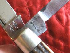 Kissing Crane (German made) 4 bl Congress with STAG scales. NICE Kissing Crane (German made) 4 bl Congress with STAG scales. NICE