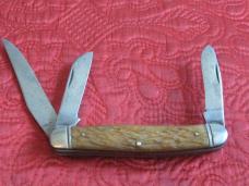 KUTMASTER 3 bl stock knife w/bone scales. 3/78" closed KUTMASTER 3 bl stock knife w/bone scales. 3/78" closed