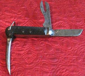 British Military Sailer's knife. 1940 w/Broad Arrow stamp.