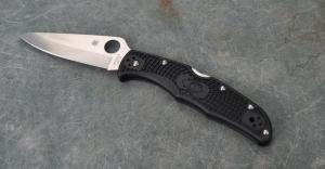 Spyderco Endura Mint Never Carried Or Used Black No Serrations Lock Back Seki Japan VG-10 Steel