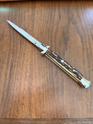 Vintage Kissing Cranes humpback stiletto 