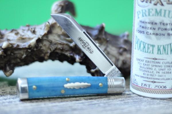 Great Eastern Cutlery GEC Northfield 493121 "Freedom Jack" - Blue Camel Bone Great Eastern Cutlery GEC Northfield 493121 "Freedom Jack" - Blue Camel Bone