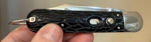 Original U.S. WWII Airborne Schrade Presto M2 Paratrooper. Authentic & Rare to be this Excellent!