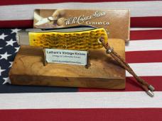 CASE XX USA 2012 BACKPOCKET TB61546 1/2 SS MEMPHIS CLUB KNIFE #11 GOLDEN ORANAGE BONE HANDLES CASE XX USA 2012 BACKPOCKET TB61546 1/2 SS MEMPHIS CLUB KNIFE #11 GOLDEN ORANAGE BONE HANDLES