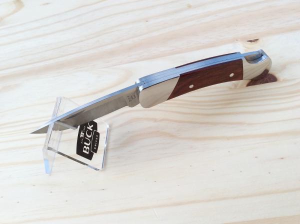 Buck Knives 500 Duke Folding Knife Rosewood Dymondwood 420HC Blade - New Buck Knives 500 Duke Folding Knife Rosewood Dymondwood 420HC Blade - New